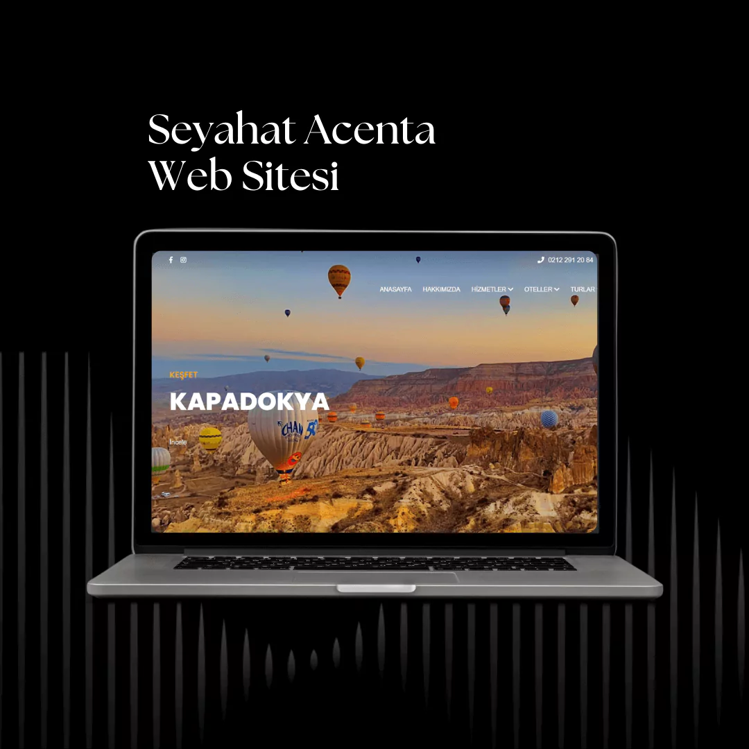 Seyahat Acenta Kurumsal Web Site Tasarımı